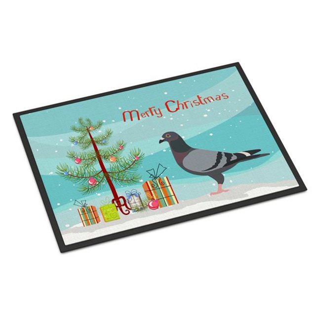 Caroline's Treasures BB9318JMAT Pigeon de Course de Noël Tapis Intérieur Ou Extérieur, 24 x 36 Po
