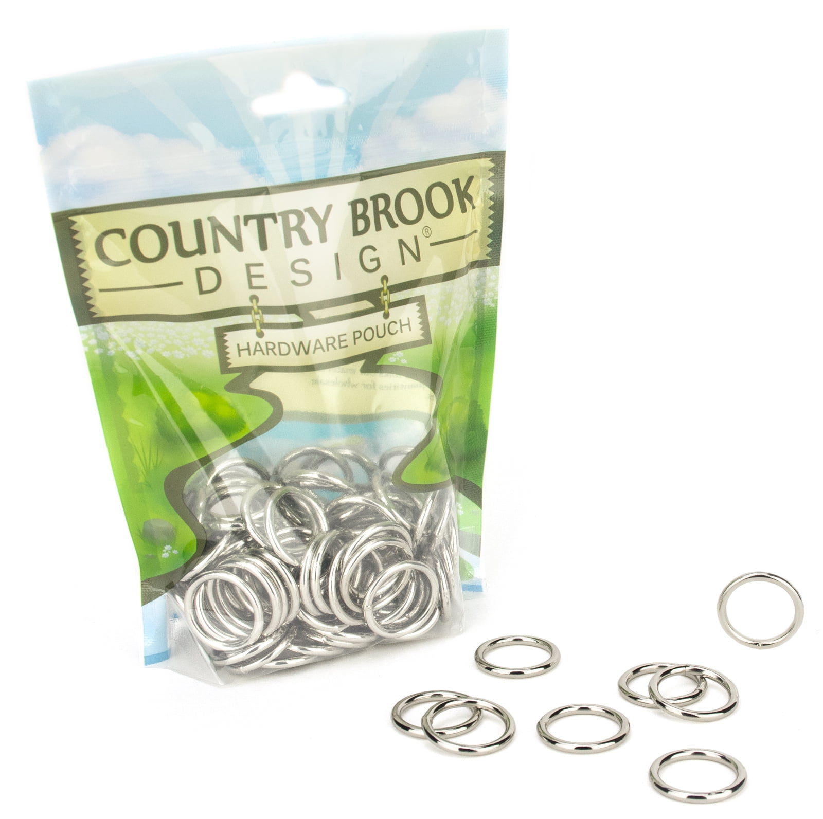 50 Country Brook Design® 2 Inch Welded Heavy Duty O-Rings 