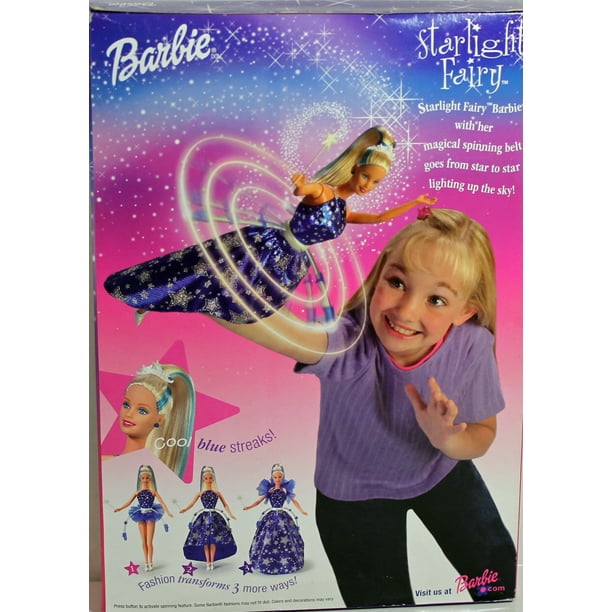 2001 Fairy Barbie, NRFB, (52607) Non-Mint Box - Blonde - Walmart.com