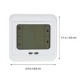 thumbnail image 2 of BESTYASH weekly programming temperature control Thermostat White PC 1Pack, 2 of 5