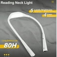 thumbnail image 4 of Linnome Type C Charging Neck Hanging Reading Light 4 Color Temperature Eye Protection Lamp For Reading And Work, 4 of 7