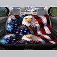 thumbnail image 6 of Pzuqiu Car Seat Covers Full Set Breathable Polyester, Compatible with Vans Seats SUV Seats, for Cars Truck, The American Flag and Eagle Design, 6 of 10