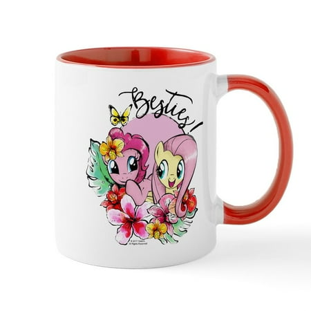 

CafePress - MLP Besties Mugs - 11 oz Ceramic Mug - Novelty Coffee Tea Cup