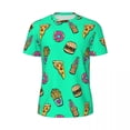 thumbnail image 5 of Cartoon Ice Creams T Shirt Foodie for Yo Bootie Harajuku Gym T Shirts Short Sleeve Breatha, 5 of 5