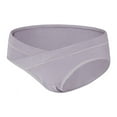 thumbnail image 1 of Xmarks Womens Cotton Maternity Underwear,Healthy Maternity Pregnancy Panties Postpartum Mother Under Bump Underwear Light Gray, 1 of 11