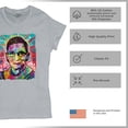 thumbnail image 4 of Tee Hunt Dean Russo Ruth Bader Ginsburg T-Shirt Pop Culture Icon RBG Women's T-Shirt Tee, Gray, X-Large, 4 of 5