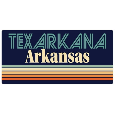 

Texarkana Arkansas 5 x 2.5-Inch Fridge Magnet Retro Design