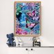 thumbnail image 2 of 5D bricolaje completo taladro diamante pintura mariposa punto de cruz bordado Kit Tmvgtek decoración de arte en el hogar, 2 of 8
