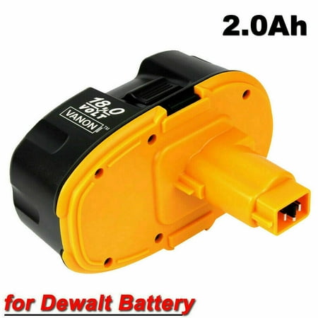 

18V 2000mAh Yellow For Dewalt XRP 4 Batteries DC9096-2 DC9098 DC9099 DW9096