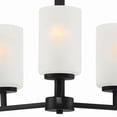thumbnail image 2 of Designers Fountain Carmine 3 Light Matte Black Chandelier, D239M-3CH-MB, 2 of 2