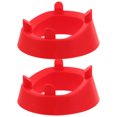 thumbnail image 2 of MLINS 2 Pcs Football Kicking Tee For Practice Ball Holder Tees Footballs Kicking Block Accessories For Adults Kids Coaches Red, 2 of 7