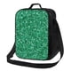 thumbnail image 1 of Disketp Green Glitter Bolsa Térmica Estampada para Almuerzo, Lonchera para Hombres y Mujeres Adultos, 1 of 7