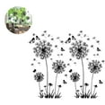 thumbnail image 2 of 2 Pieces Wall Decals Dandelions for Wall Decoration, Dandelion Wall Stickers for Living Room Bedroom Anteroom Hallway Window 60 * 90cm, 2 of 8