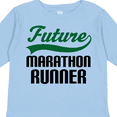 thumbnail image 4 of Inktastic Marathon Runner Gift Childs Boys Long Sleeve Toddler T-Shirt, 4 of 5