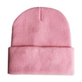 thumbnail image 1 of Qarigey Sombreros de punto de otoño, gorra bordada portátil para mantener el calor, gorro y cálido para esquiar a la moda cómodo para fiesta al Sombreros Rosado Qarigey AP013233-03, 1 of 6
