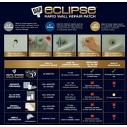 DAP Eclipse Rapid Wall Repair Patch, 2 Inch, 6 Pack