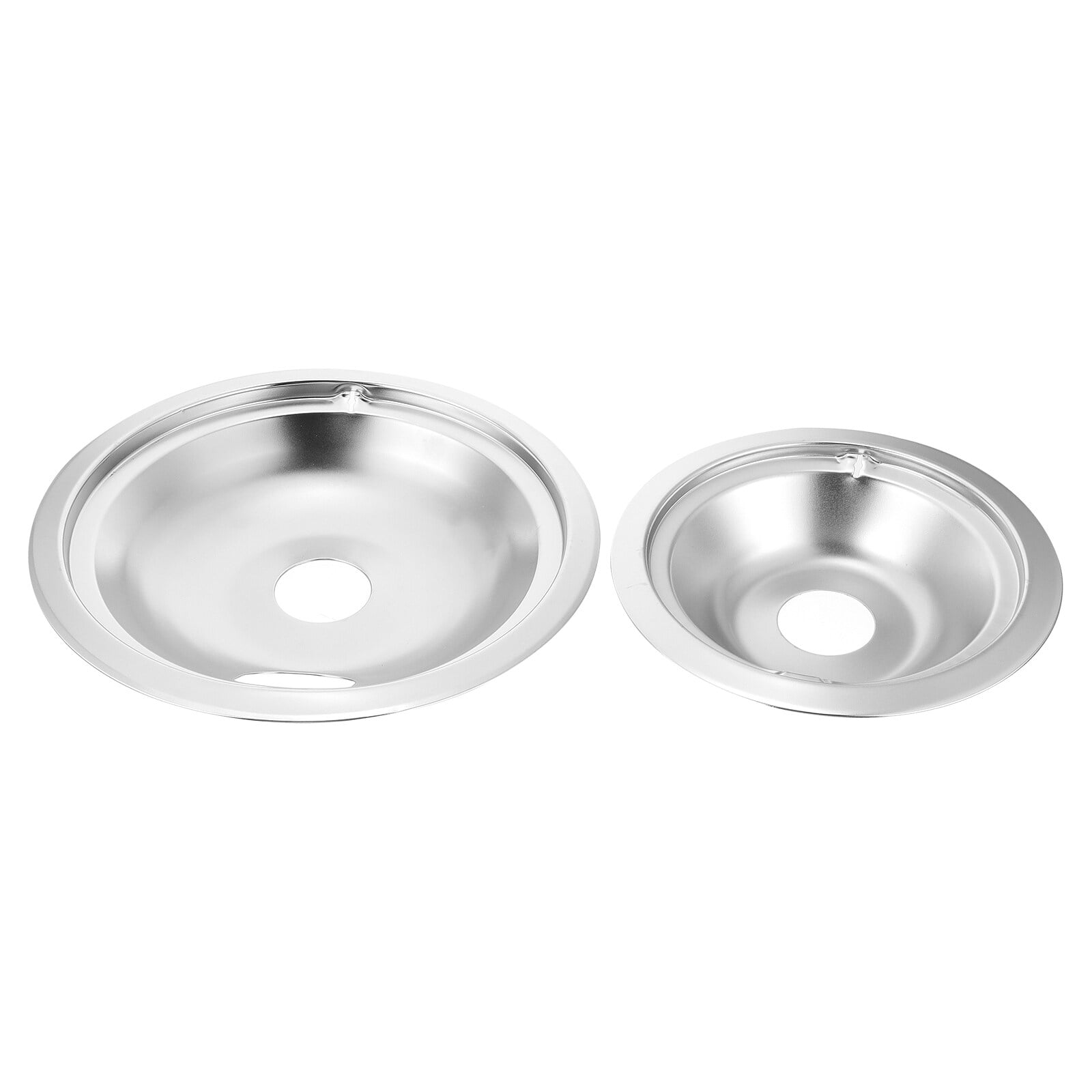 2pcs Home Barbecue Grill Electric Drip Pan Barbecue Oil Drip Tray Stove