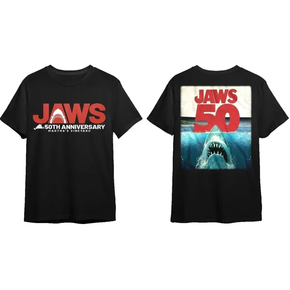 Jaws 50th Anniversary Shirt – Shark Movie T-Shirt All Size S-3XL