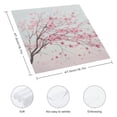 thumbnail image 3 of Werpe Pink Flowers Polyester Dinner Napkin for Dining Table Kitchen Daily Party Housewarming Farmhouse Decor Home Decor 2 PCS, 3 of 7