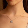 thumbnail image 2 of 925 Sterling Silver Schnauzer Dog Pendant Necklace with 18" Chain, 2 of 5