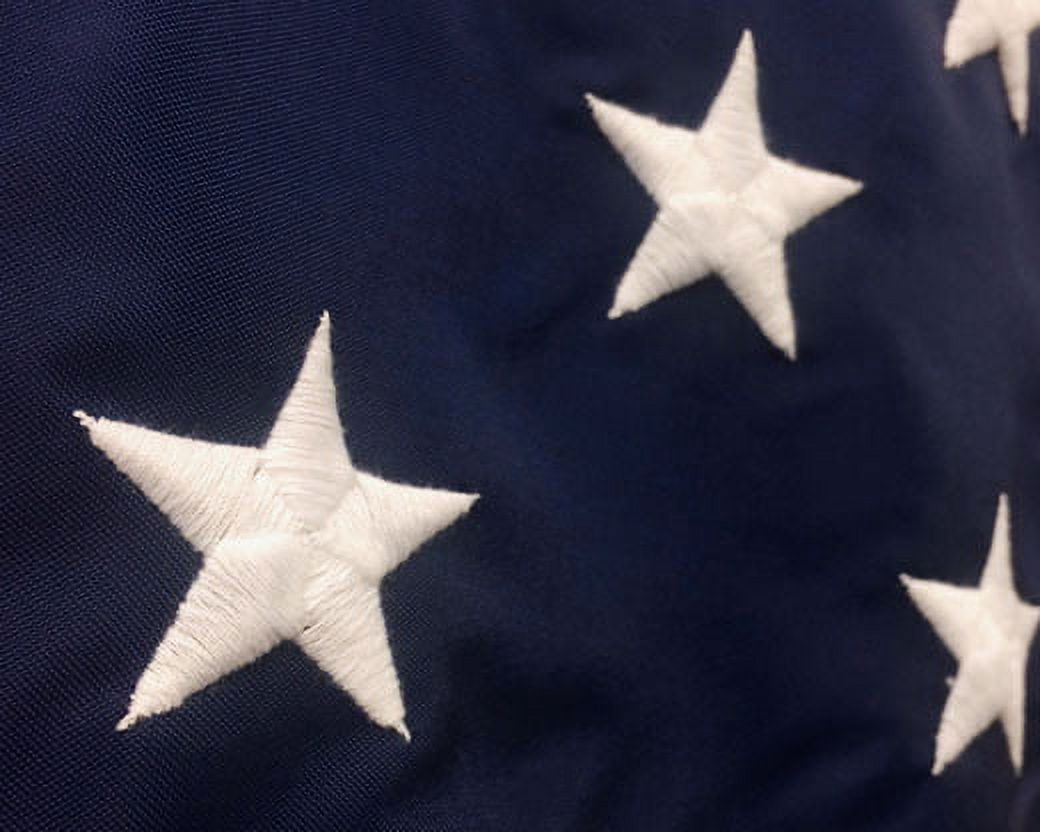 Gettysburg Flag Works Battle-Tough® American Flag, 3 x 5 ft, All-Weather Nylon, Made in the USA