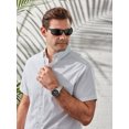 thumbnail image 5 of Foster Grant & Co Mens Wrap Black Sunglass, 5 of 5