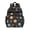 Sun and Moon, variant on Moth and Sun Gothic Pattern Backpack for School, Cute School Bag with Adjustable Shoulder Straps and Padded Back, 15.25"x11.5"x5.25"