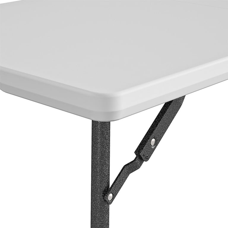 Cosco 6' Black Folding Blow Mold Table