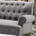 thumbnail image 4 of Rosevera Drennan Loveseat Sofa for Living Room, Couch in a Box, Sofa para Sala, Love Seats Furniture, Long Couches, Settee, Textile Gray, 4 of 7