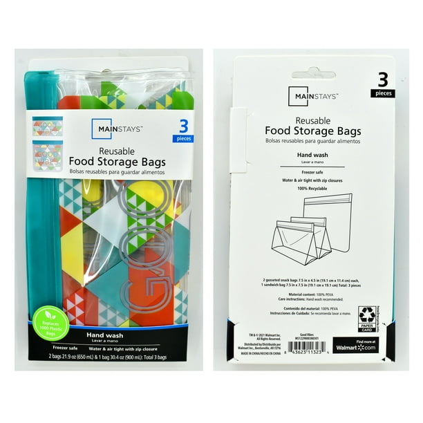 Mainstays Reusable Bags