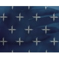 thumbnail image 4 of oneOone Georgette Viscose Fabric Plus Sign Kasuri Print Fabric By Yard 42 Inch Wide, 4 of 4