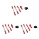 thumbnail image 3 of Vogacara 1/12 RC Cars Barra de dirección Vehículos mejorados Servo Arm Rods Reemplazo del kit de piezas Reemplazo para WLtoys 12401 12402 12403 12404 Type1 NO1 Vogacara CBP213193, 3 of 6