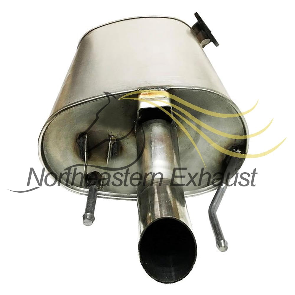 Stainless Steel Resonator & Muffler Exhaust System Kit fits 2004–2006 Lexus ES330 3.3L – Direct Fit
