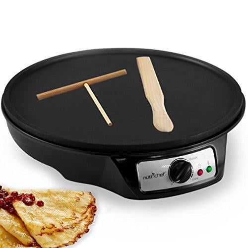 NUTRICHEF PCRM12 ELECTRIC CREPE AND GRIDDLE MAKER