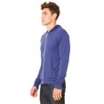 thumbnail image 2 of Bella + Canvas Unisex Triblend Full-Zip Lightweight Hoodie, 2 of 3