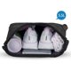 thumbnail image 2 of Bolsa con cordón para mujer y hombre, bolsa deportiva impermeable, mochila con cordón, bolsa deportiva para gimnasio, mochila grande resistente al agua, bolsillo exterior con cremallera, 2 of 7