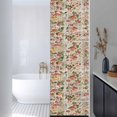 thumbnail image 3 of Mushroom Window Privacy Film, Pastoral Summer Botanical Watercolor Spring Floral Static Cling UV Sun Blocking Heat Control Window Tint, Non-Adhesive One Way Windows Privacy Cover 17.7''x78.7'', 3 of 7