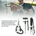thumbnail image 4 of <p>Fishing Hook Remover,  Boat Fishing Gripper, Stainless Steel For Open  Fishing Tools With Lanyard Rope Unhook</p>, 4 of 7