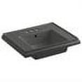 thumbnail image 2 of Kohler K-2757-4 Tresham 14-1/4" Fireclay Pedestal Bathroom Sink - Grey, 2 of 2