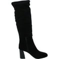 thumbnail image 2 of Sugar Womens Emerson Faux Suede Slouchy Knee-High Boots, 2 of 3
