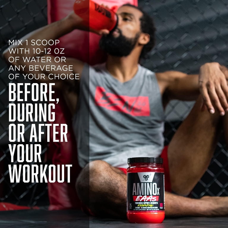 BSN AminoX EAAs, Muscle Recovery, Strawberry Dragon Fruit, 13.2 oz