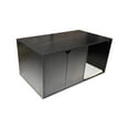 thumbnail image 3 of 35.83" Cat Litter Box Enclosure Furniture (Scratch Pad Included), Modern Black Cat House with Corrugated Cardboard Scratching Pad - 35.83" x 20.47" x 17.05", 52 lbs, 3 of 9