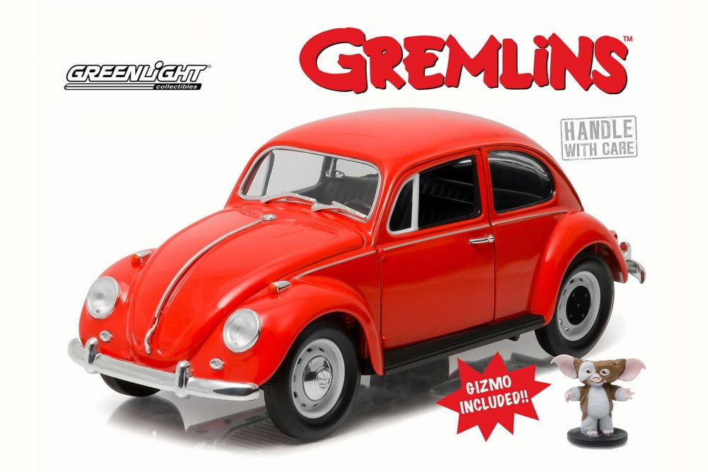 âGremlinsâ 1967 Volkswagen Beetle w/ Gizmo Figure, Red â Greenlight 12985 â 1/18 Scale Diecast