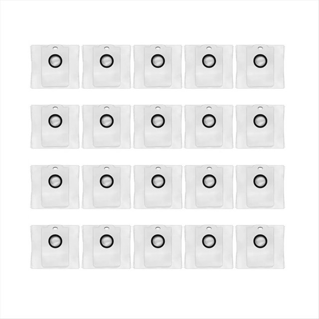 Bolsa de Polvo de 20 Piezas para Robot Aspirador para 2499/ 7490/ 8290, Atvel R80, Kabum Smart 900