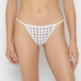thumbnail image 1 of Culotte String en Coton à Carreaux Gingle, 1 of 5