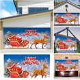 thumbnail image 1 of Garage Door Christmas Decoration Christmas Garage Christmas Door Frame Christmas Garage Door Frame Christmas And New Year Decoration Memorial Day Banner, 1 of 7