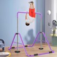 thumbnail image 6 of Slsy Gymnastics Bars Folding Horizontal Bars, Expandable Home Gymnastics Equipment Kip Junior Training Bar for Kids Little Gymnasts with Adjustable Height, 6 of 6