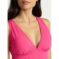 thumbnail image 5 of Time and Tru Women's and Women’s Plus V Neck Tankini Top, Sizes XS-2X, 5 of 6