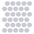 thumbnail image 4 of Caja de almacenamiento redonda Macarena 30 Uds. con tapa transparente para joyas, 4 of 8