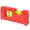 Red, variant on Portable Mini Magnetic Spirit Level with Horizontal & Vertical Bubbles, 3.9in Magnetic Torpedo Level for Precision Measuring & Carpentry(Yellow)
